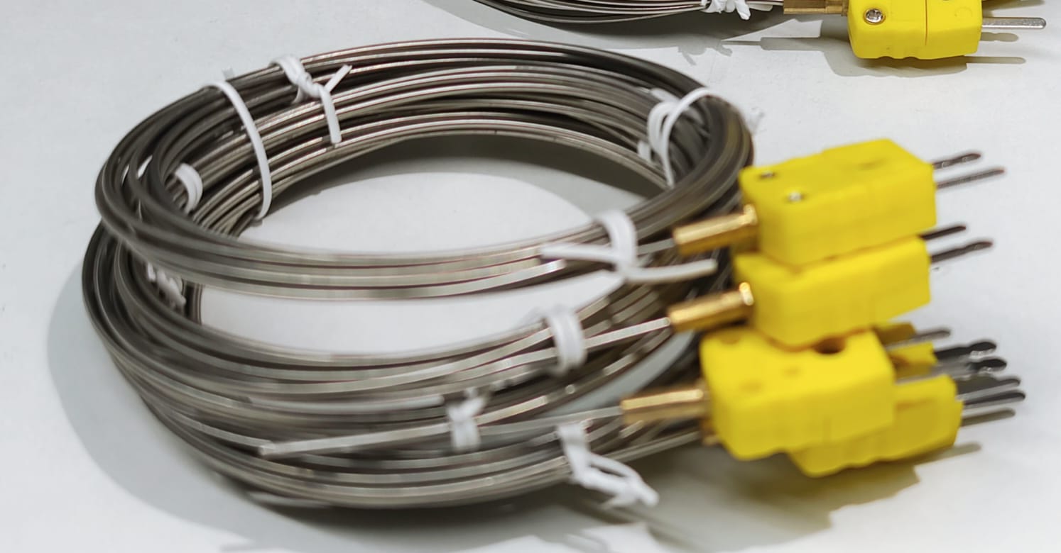 K Type Flexible Thermocouple with Standard male Connector